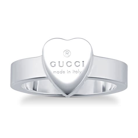 gucci health ring|Gucci trademark heart ring.